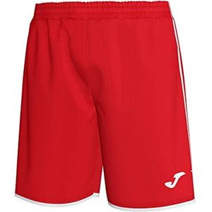 Joma Liga Hybride shorts voor heren, Rood/Wit, 6XS-5XS