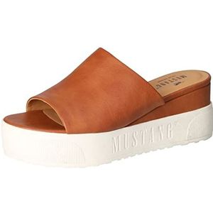 Mustang Klompen muilezels voor dames 1459-701, grootte:38, kleur:Bruin