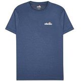 Ellesse - Malbe - T-Shirt - Blauw - 100% Katoen