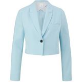 Blazer - Katoenmix - Geweven Stof - Elastisch - Regular Fit