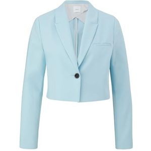 Blazer - Katoenmix - Geweven Stof - Elastisch - Regular Fit