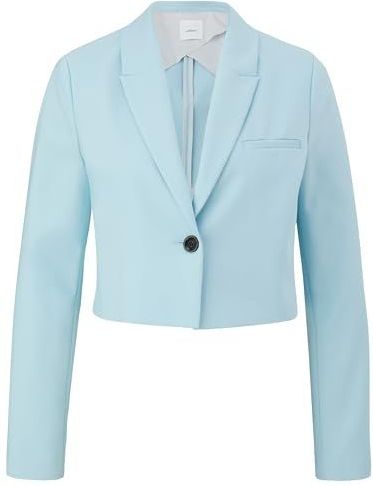 Blazer - Katoenmix - Geweven Stof - Elastisch - Regular Fit