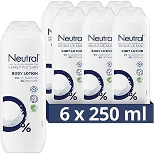Neutral 0% Normaal Bodylotion, speciaal ontwikkeld voor de gevoelige huid - 6 x 250 ml - Voordeelverpakking