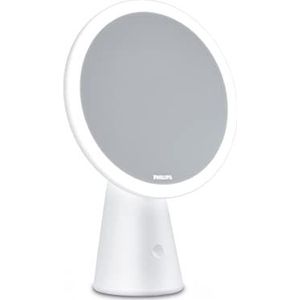 PHILIPS Led-spiegelbureaulamp [warm koud wit 3000-5000 K - wit] opladen 4,5 W met USB. voor make-up en schoonheidsverlichting