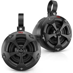 Pyle Luidspreker - 2-Weg Waterdichte Off-Road Speakers - 800 Watt - Marine Speaker Systeem - Buiten Audio Stereo Luidsprekers - Geschikt voor ATV, UTV, Quad, Jeep, Boot - Zwart