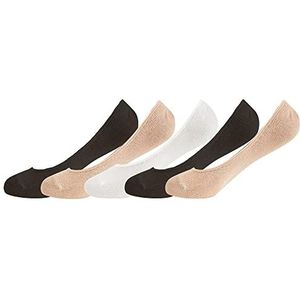 Keds Dames extra laag uitgesneden gebreide voeringen, 5 paar, Meerkleurig, one size