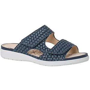 Ganter Dames GINA pantoffels, donkerblauw, 35 EU, dark blue, 35 EU