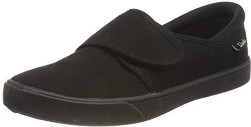 Clarks - Hopper Run - Derby's - Zwart - Sneakers