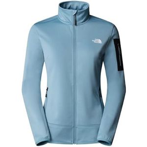 The North Face Mistyescape Fleecejack voor dames Shallow Blue/Tnf Black XL