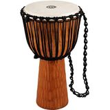 Meinl Percussion HDJ4-XL Wood Djembe, Headliner/Nile Series, Rope Tuned, 33,02 cm (13 inch) diameter (Extra Large), bruin