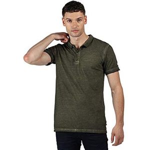 Regatta Heren Taiden' Katoen Korte Mouw Knop Hals T-Shirts/Polo's/Vesten