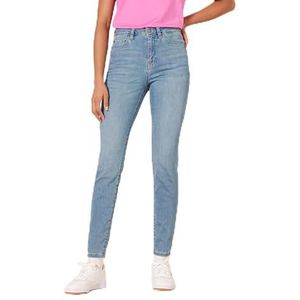Amazon Essentials Dames High-Rise Skinny Jean, Light Wash-4 UK Short, 34 Korte