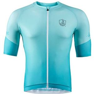 Campagnolo New Platinum Jersey voor heren, lang, Frozen Caribisch gebied, XS