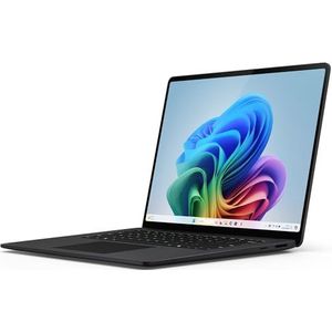 Microsoft Surface Laptop | Copilot+ PC | 15"" Touchscreen | Snapdragon® X Elite (12 kernen) | 16 GB RAM | 512 GB SSD | Nieuwste model, 7e editie | zwart