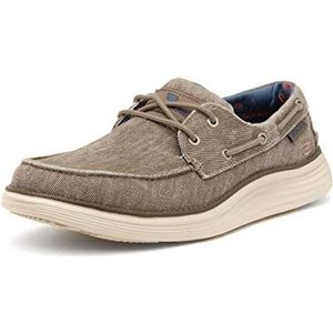 Skechers Heren Status 2.0-Lorano Bootschoenen, Taupe Doek, 41.5 EU