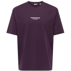 Onscurated - T-shirts - O-hals - Korte Mouwen - Relaxed Fit