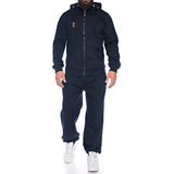Finchman Finchsuit 1 heren joggingpak, trainingspak, sportpak, FMJS135, dark blue, M