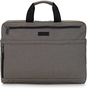 WITTCHEN Office-laptoptas voor heren Beige Zwart Large