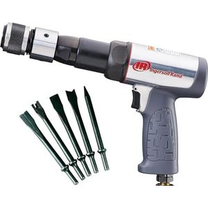 Ingersoll Rand 119MAXKH, PNEUMATISCHE HAMER MET ZESKANTIGE SCHACHT MET LANGE LOOP MET KOFFER