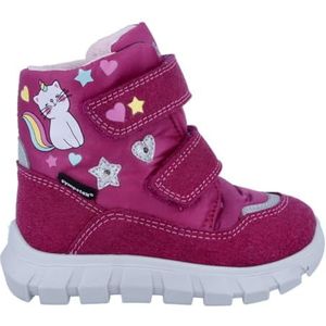 Richter Kinderschoenen jongens meisjes Snow Mini Winterlaarzen, Berry (Print Cat), 25 EU, Berry Print Cat, 25 EU