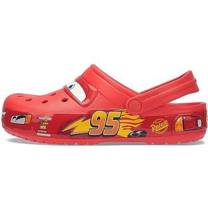 Crocs Lightning Mcqueen Crocband Clog Clogs uniseks-volwassene, Rood, 43 EU