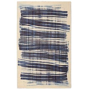 AmazonUkkitchen RugSmith Scratch Modern gebied tapijt, Nylon, Modern design 259.08 x 167.64 x 85 cm marineblauw