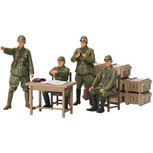 Tamiya 300035341-1:35 WWII figuurset Japanishe soldaten met accessoires
