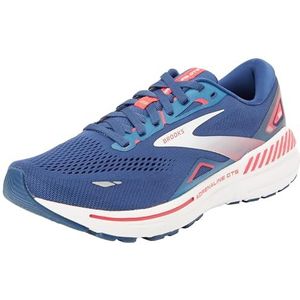 Brooks Adrenaline Gts 23 dames Hardloopschoen, Blue Raspberry White, 38.5 EU