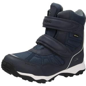 viking Unisex kinderen Beito High GTX warme wandelschoenen, Marineblauw/grijs, 37 EU
