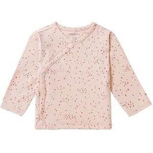 Noppies Baby Unisex Tee wrap Nantes Long Sleeve All Over Print, Rose Smoke - P778, 74 cm