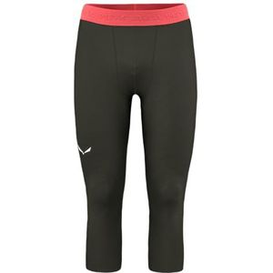 Salewa - Cristallo Warm - Driekwart Leggings - Grijs - Merinowol