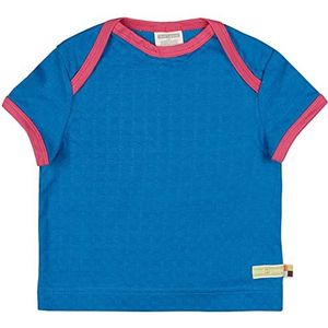 loud + proud Unisex kinderen jacquard patroon baby en peuter t-shirt set, blauw, 86/92 cm