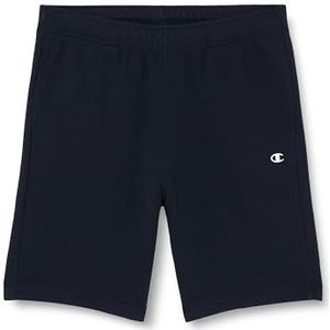 Champion Legacy Basics-Powerblend Terry Bermuda Shorts voor heren, Blu Marino, XL