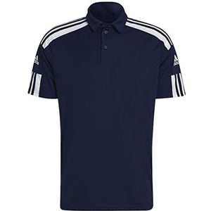 adidas Mens Polo Shirt Sq21 Polo, Navblu/White, HC6277, LT2 EU