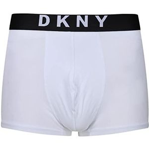 DKNY New York Designer-ondergoed voor heren, verpakking van 3 stuks, Wit, M