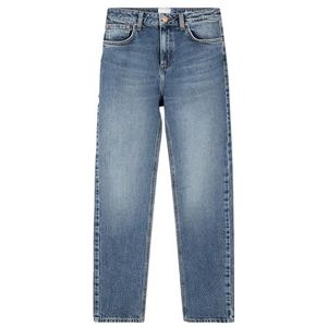 LTB Jeans Ronna B - Slim High Rise Basic-5-Pocket Medium Wash Blauw van katoenmix - Maat W31L32, blauw, 31W / 32L