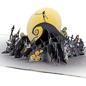 Hallmark Signature Paper Wonder Nightmare Before Christmas pop-up verjaardagskaart, kerstkaart (Happy Nightmares)