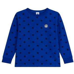 Petit Bateau T-shirt met lange mouwen van bedrukt katoen, olympische avond, 4 Jaren