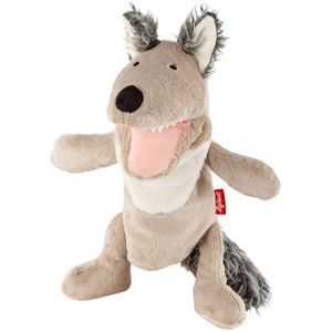 sigikid 43048 handspeelpop, beige/wolf, one-size