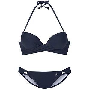 Unikleur - Push-up Bikini - Marine - Gewatteerd - Met Beugel