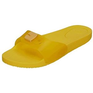 Scholl Popsandalen voor dames, Geel, 41 EU
