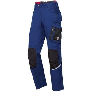 BP 1998-570-1332 Workwear werkbroek heren, polyester en katoen, koningsblauw/zwart, maat 64n