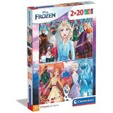 Clementoni Disney Frozen 2 Puzzel (2x20 Stukjes)