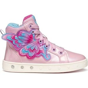 Geox - Skylin - Sneakers - Parelmoerachtig Leer-effect