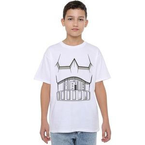 Star Wars Stormtrooper-kostuum, uniseks, voor kinderen, wit, 12-13 jaar, Wit, 12-13 jaar
