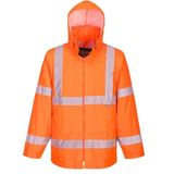 Portwest H440ORRXXXL Hi-Vis Rain Jacket, Orange, 3 XL