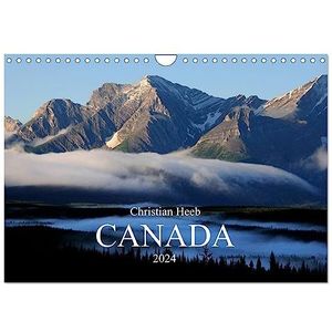 Canada Christian Heeb / UK Version (Wall Calendar 2024 DIN A4 landscape), CALVENDO 12 Month Wall Calendar: Canada Landscapes