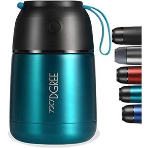 720°DGREE Thermo Voedsel Fles ""wunderJar"" - 450ml, 650ml - Premium Roestvrij Staal Geïsoleerde Doos - Perfecte Isolerende Container Warme Lunch, Babyvoeding, Soep, Maaltijd & Outdoor-Diner - BPA-Vrij