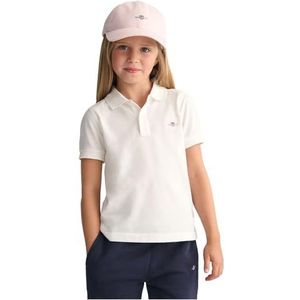 GANT - 802546 Shield - Piqué Polo - Marineblauw - Katoen - Korte Mouwen
