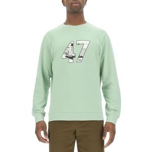 CITROËN O103075-E957 Sweatshirt Ronde Hals 47H Type Brede Print C24S Heren Pale Jade Maat XL